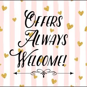 MAKE AN OFFER! I might say yes!